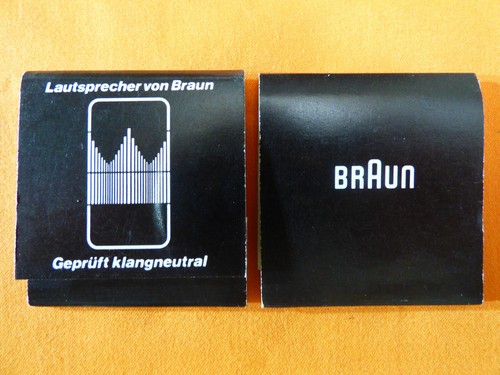 Braun hifi lautsprecher 2 - lautsprecher,
