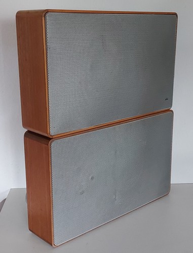 Paar vintage lautsprecher - vintage,